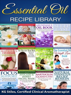 cover image of Essential Oil Recipe Library